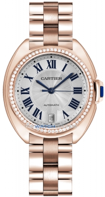 Buy this new Cartier Cle De Cartier Automatic 35mm WJCL0006 ladies watch for the discount price of £26,190.00. UK Retailer.